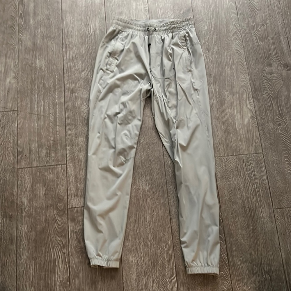 Represent gray breathable joggers